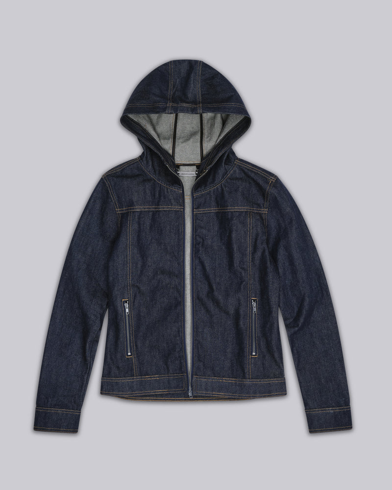 Indigo Bedrock Denim Jacket | Jaded London | Clothing