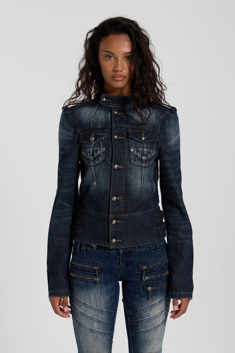 Drummer Indigo Denim Jacket