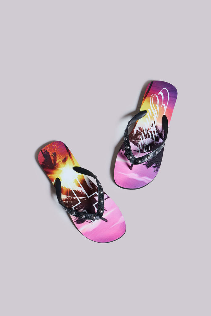 Endless Summer Studded Flip-Flop