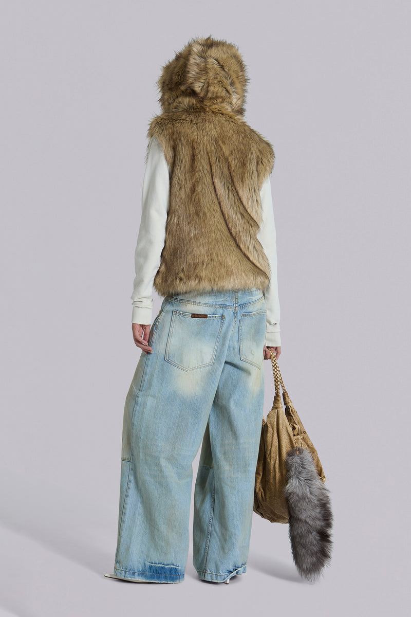 Mendoza Faux Fur Gilet