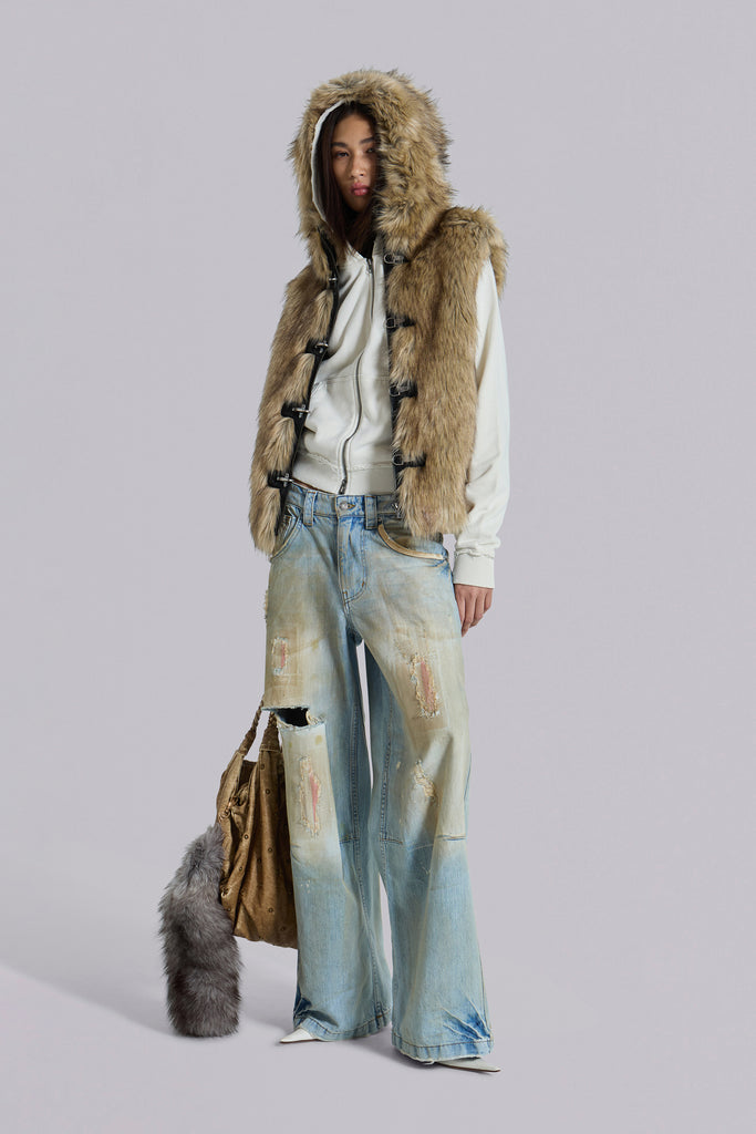 Mendoza Faux Fur Gilet
