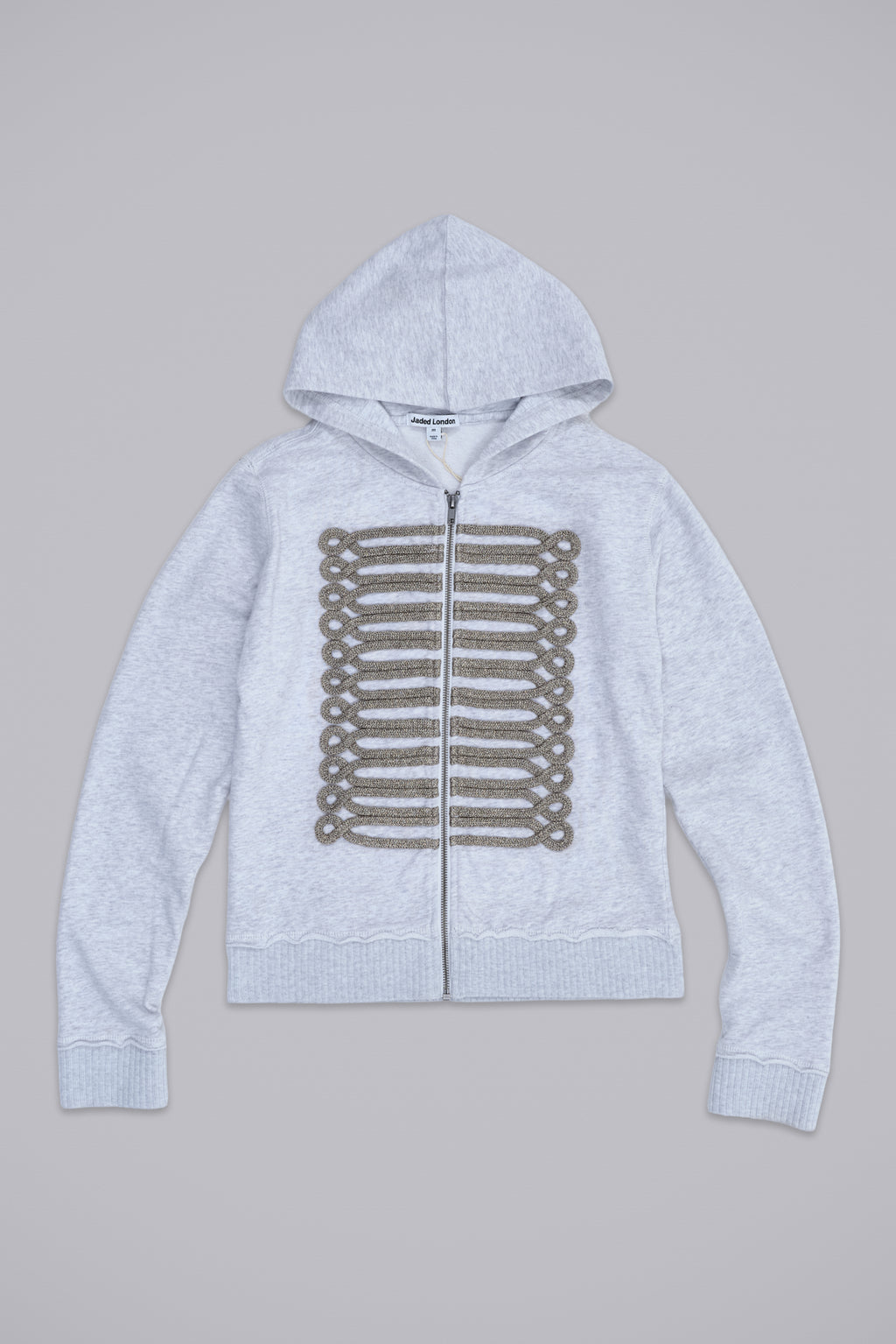 ドット柄 hoodie jaded london Grey Golden Drummer Hoodie | Jaded London | Clothing