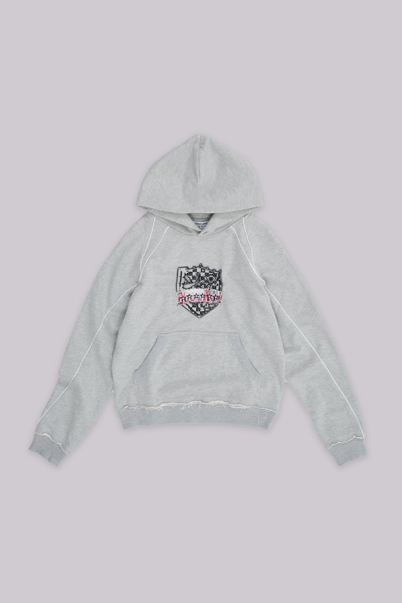 Grey Tempo Hoodie