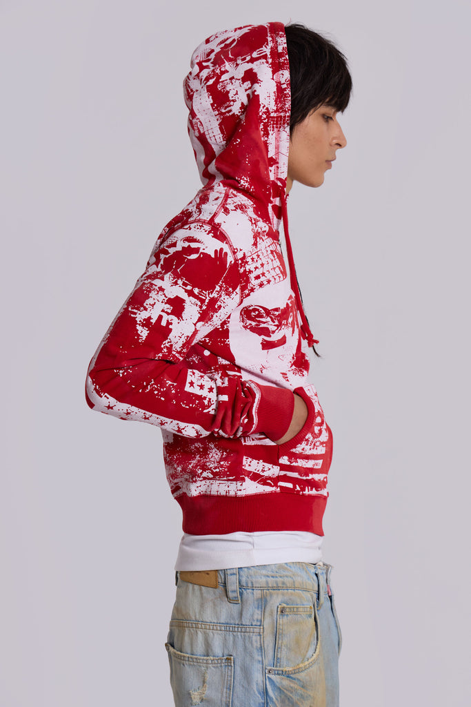 Americana Mini Monster Hoodie