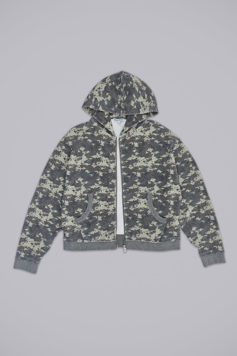 Digi Camo Waffle Hoodie | Jaded London | Clothing