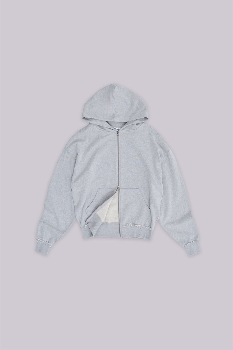 Grey Marl Oversized Monster Hoodie