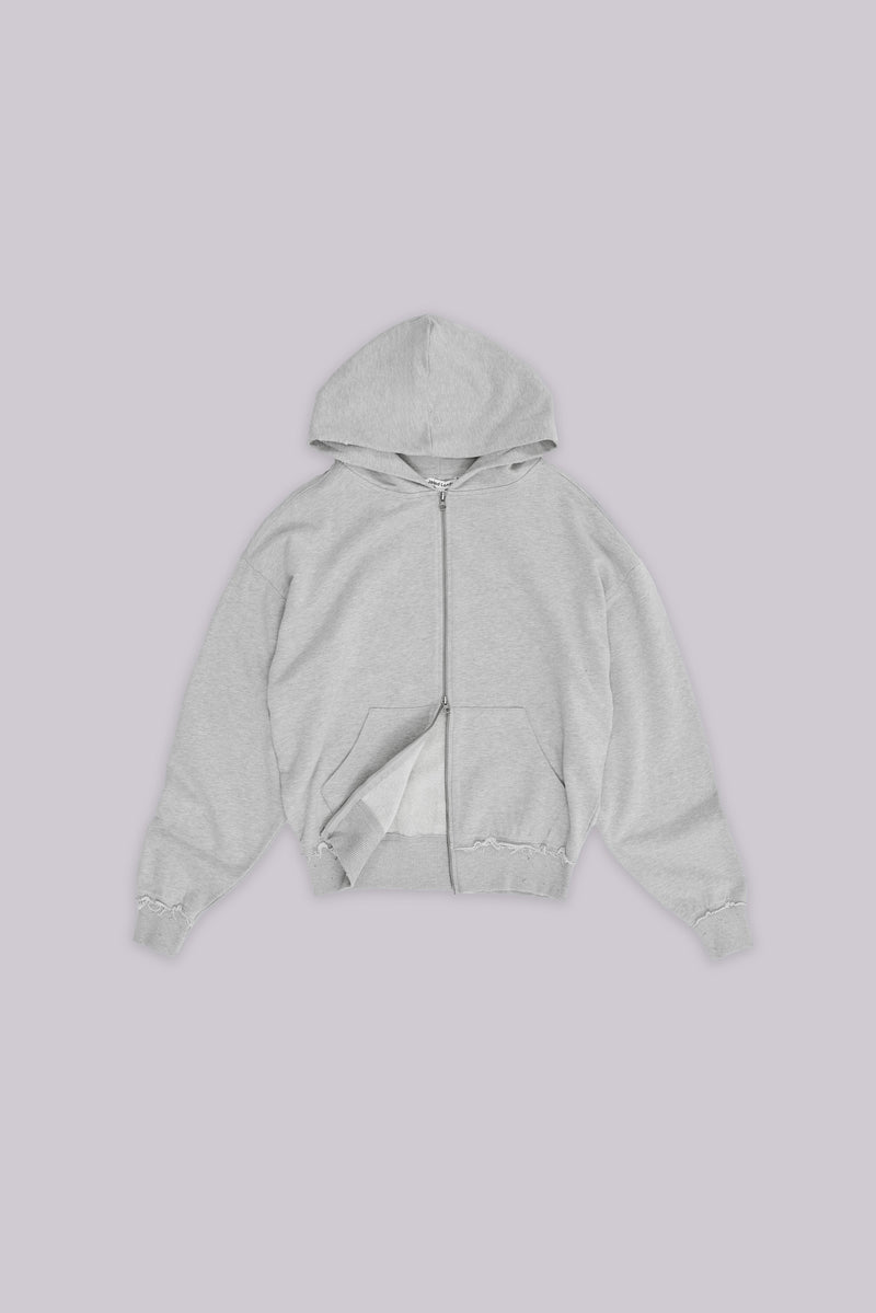 Grey Marl Oversized Monster Hoodie