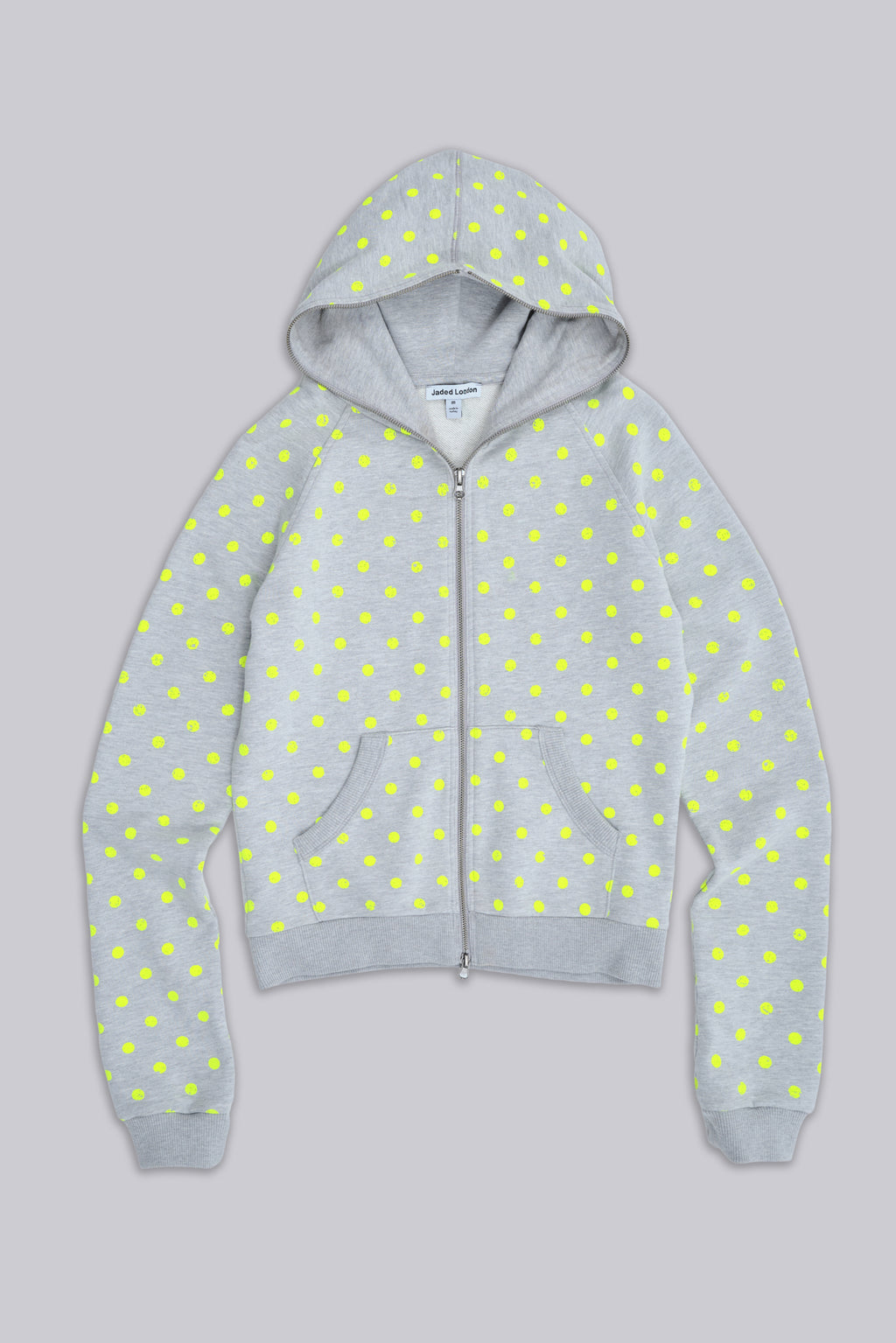 Neon Polkadot Hoodie | Jaded London | Clothing