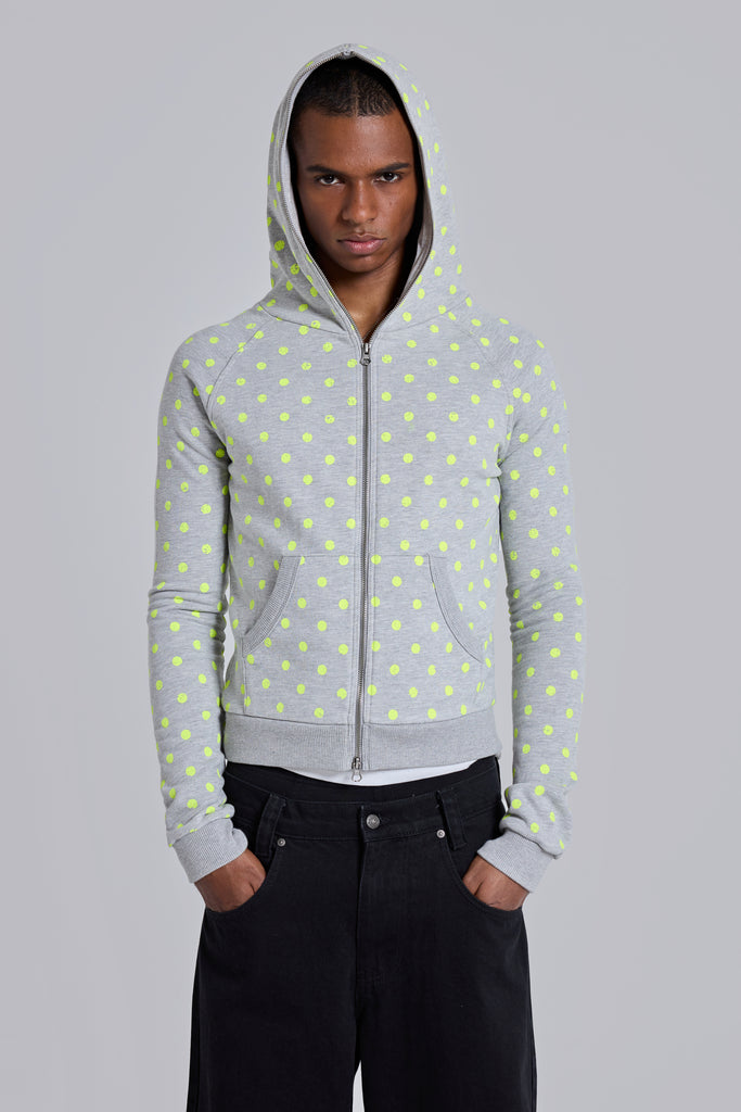 Neon Polkadot Hoodie | Jaded London | Clothing