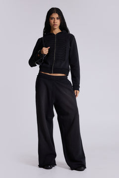 Black Baggy Monster Joggers – view 1