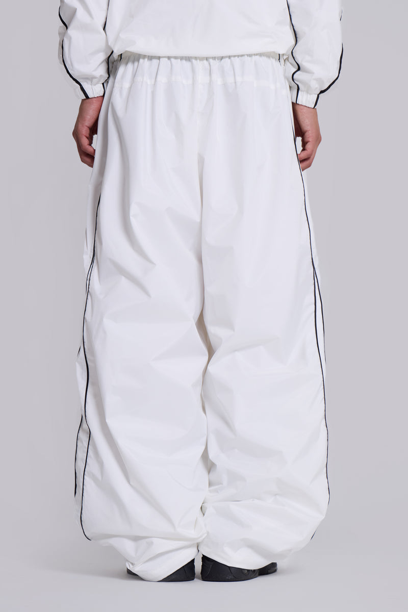 White Vapor Tracksuit Bottoms