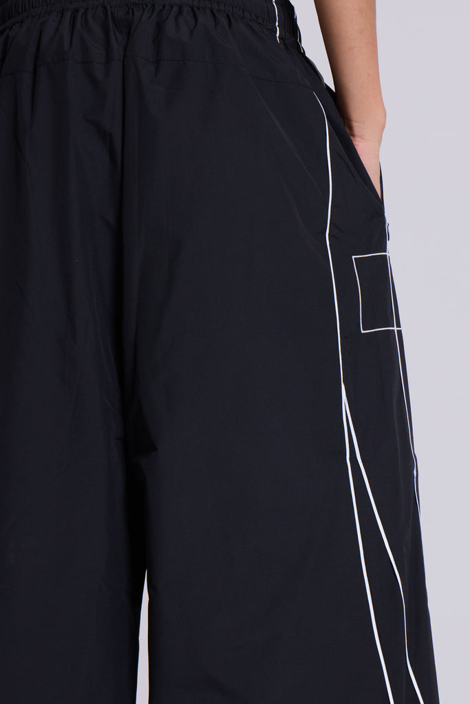 P.O.A. Black Vapor Tracksuit Bottoms