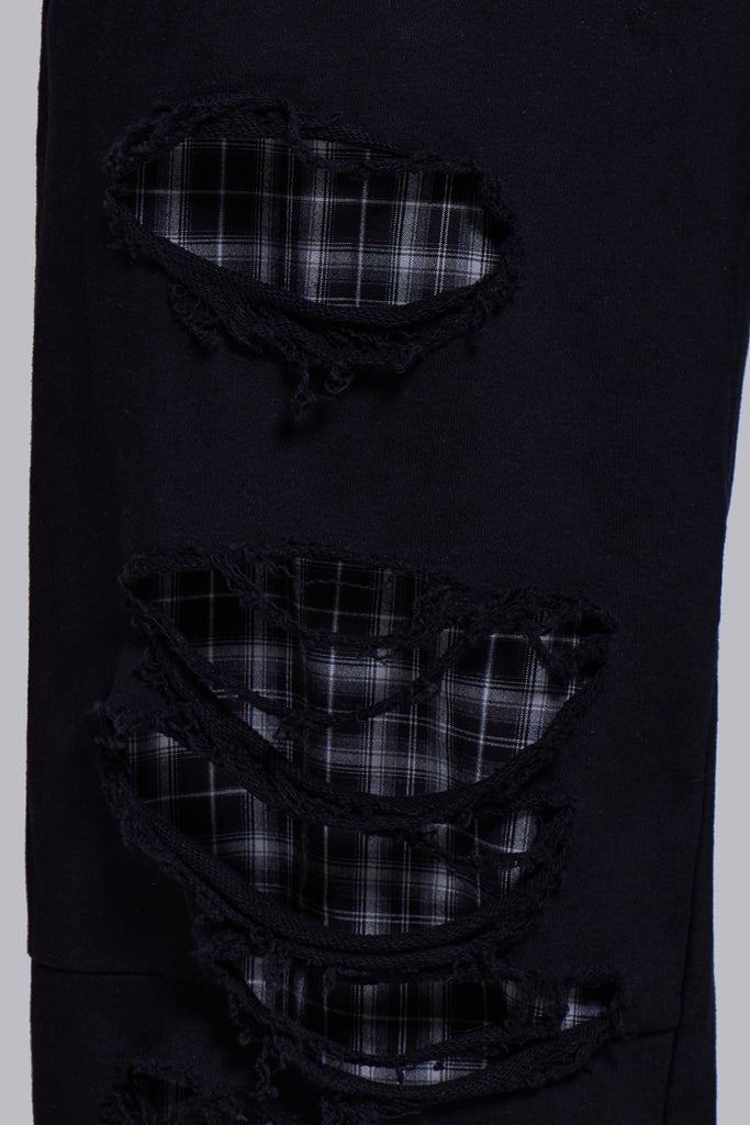 Check Layered Monster Joggers