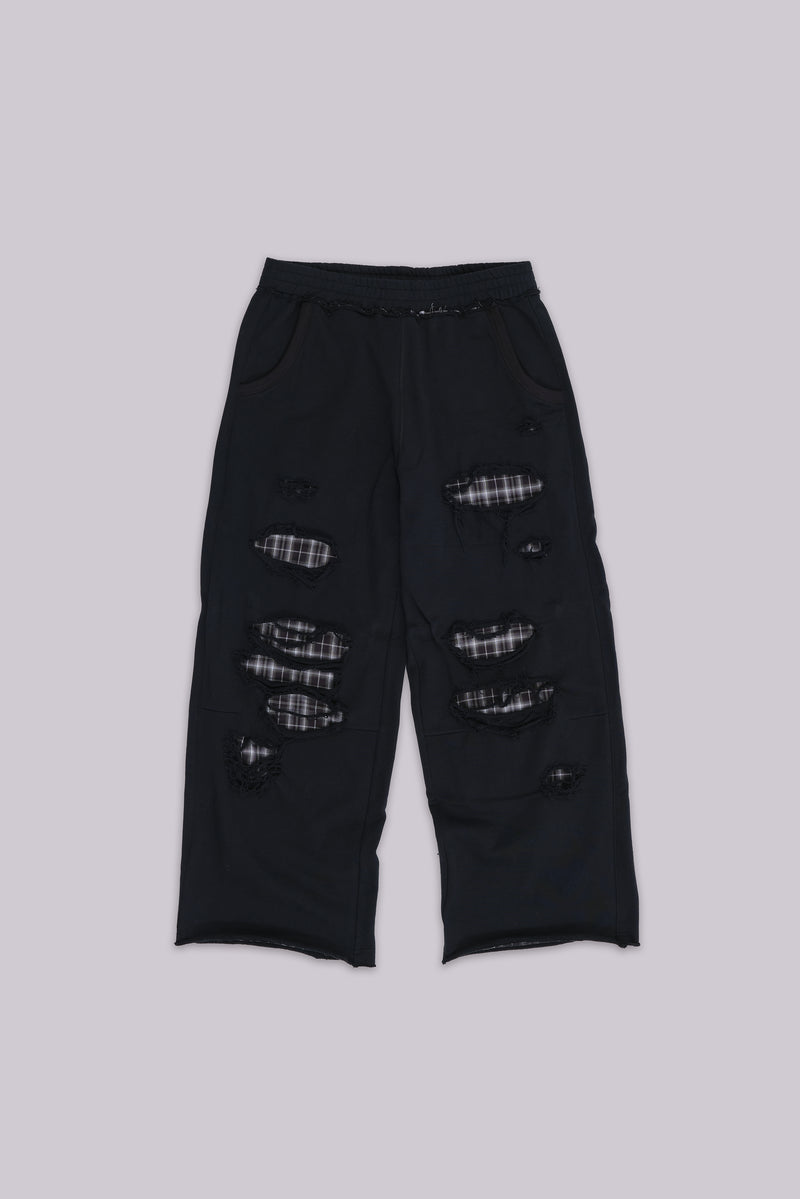 Check Layered Monster Joggers
