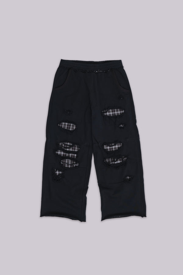 Check Layered Monster Joggers