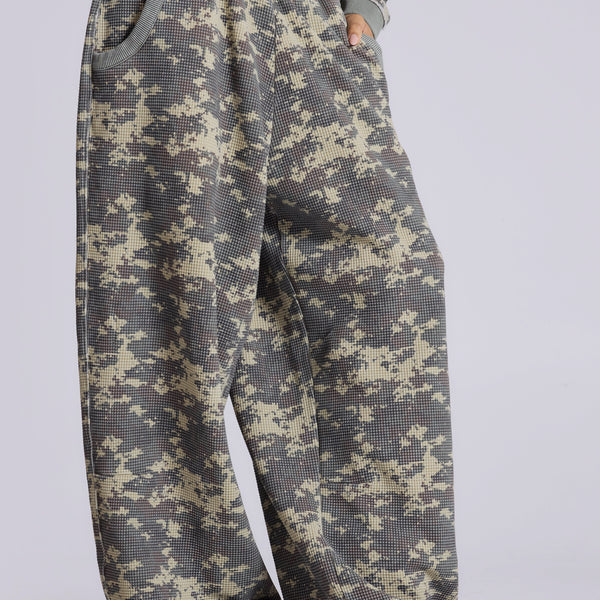 Digi Camo Waffle Monster Joggers | Jaded London | Clothing