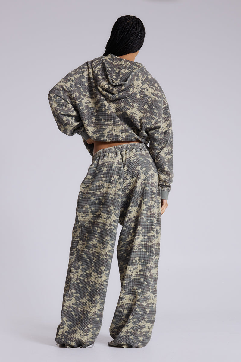 Digi Camo Waffle Hoodie