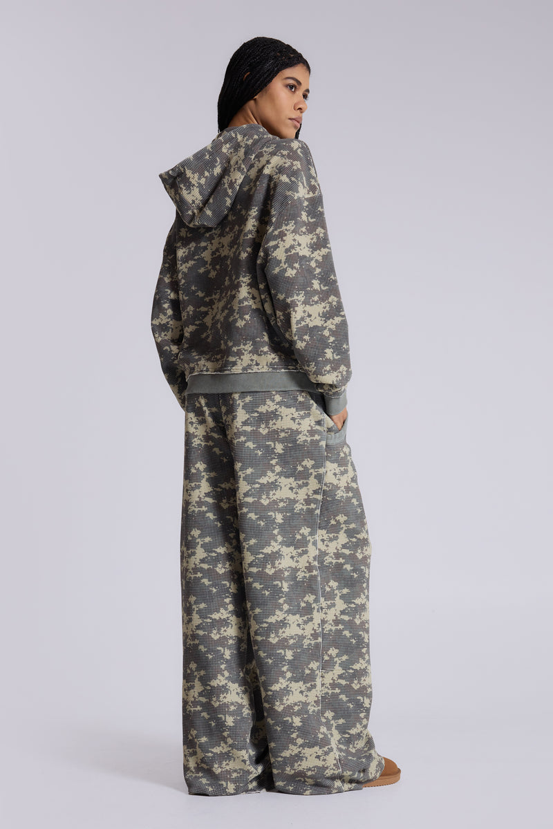 Digi Camo Waffle Hoodie
