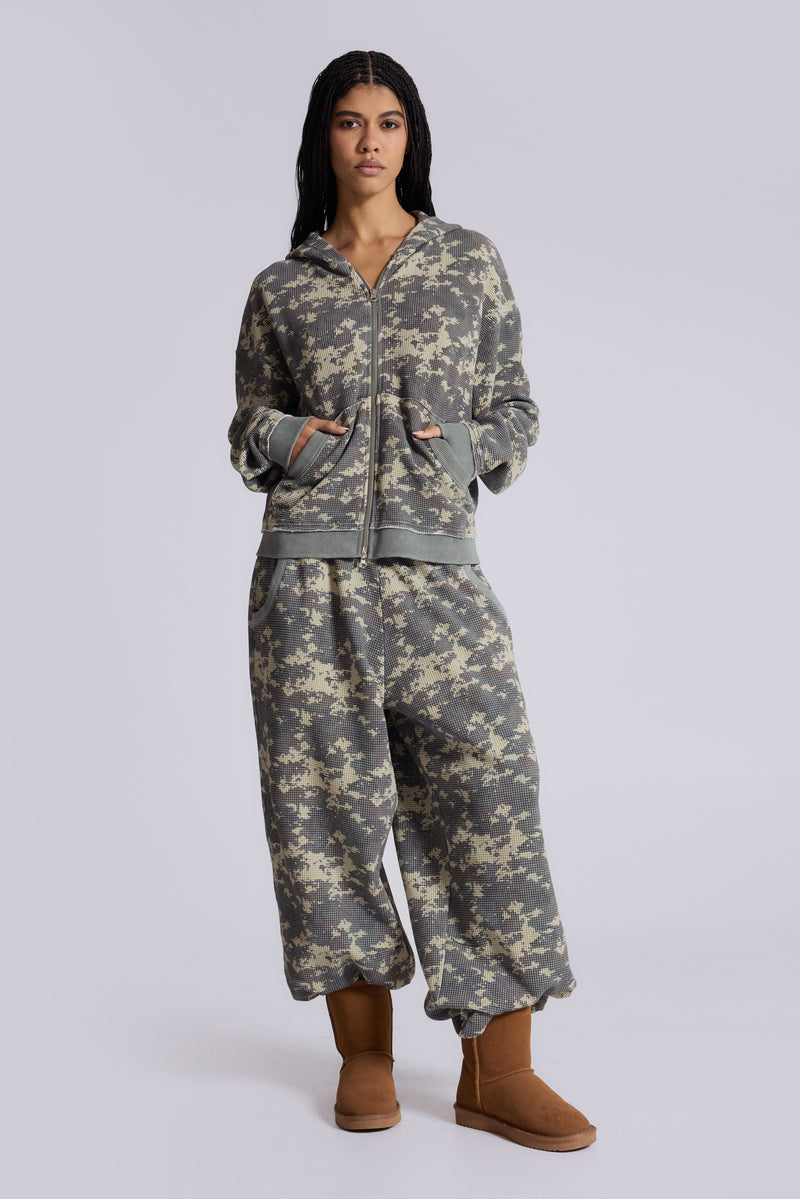 Digi Camo Waffle Hoodie