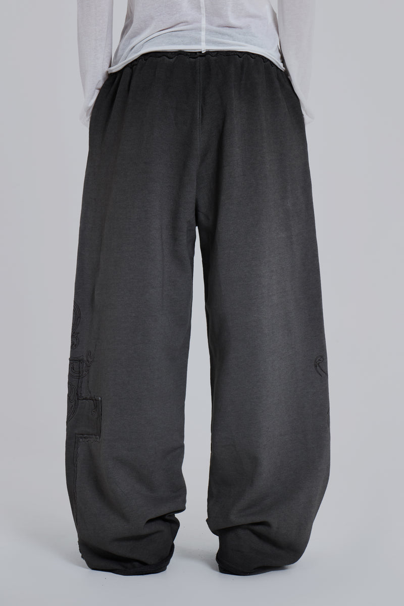 Faithless Applique Monster Joggers