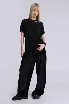 Denim Wash Velour Monster Joggers – view 1
