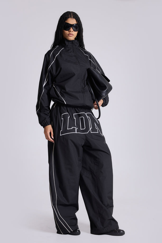 Black LDN Vapor Joggers | Jaded London | Clothing