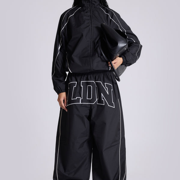 Black LDN Vapor Joggers | Jaded London | Clothing