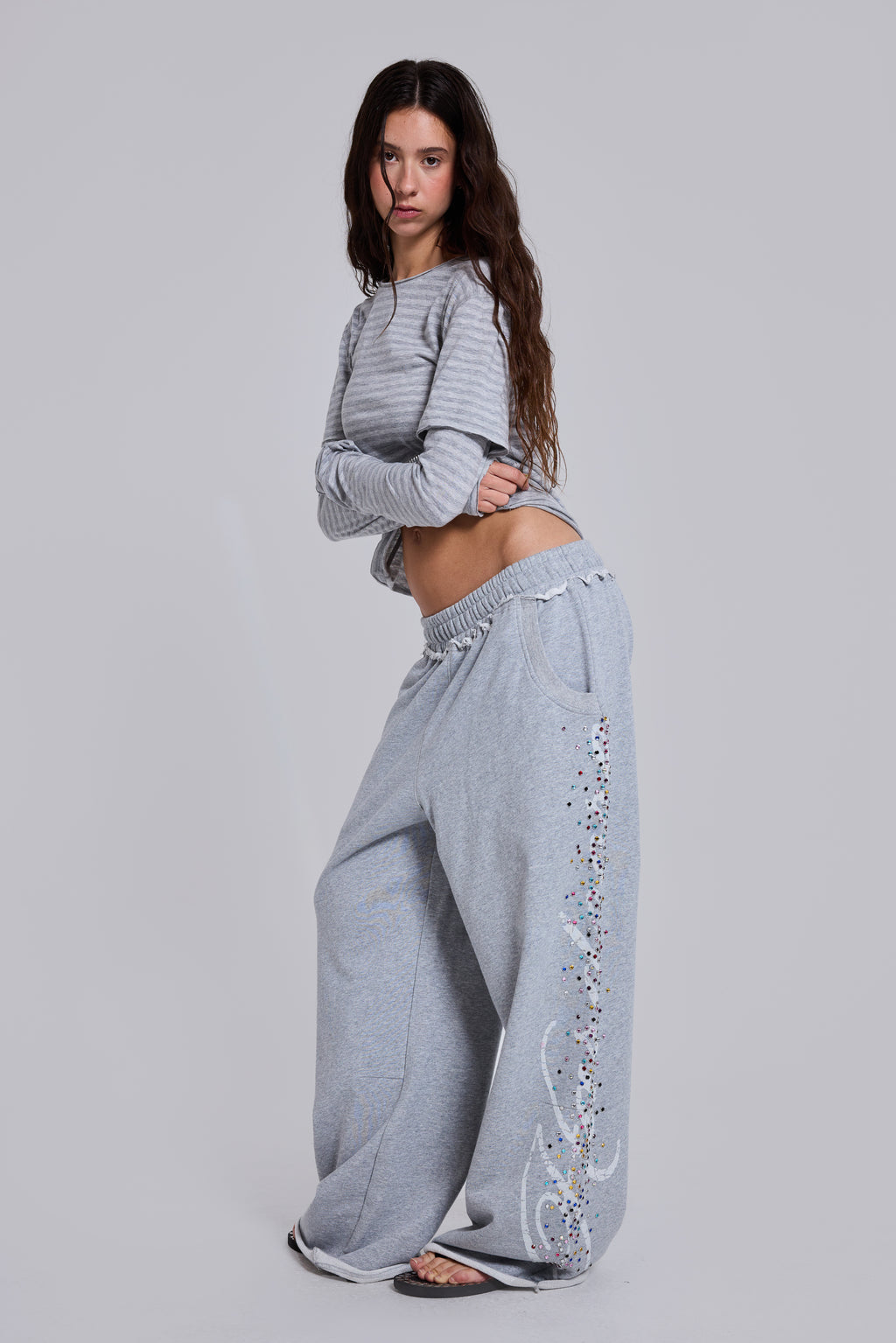 Hardcore Jewel Monster Joggers | Jaded London