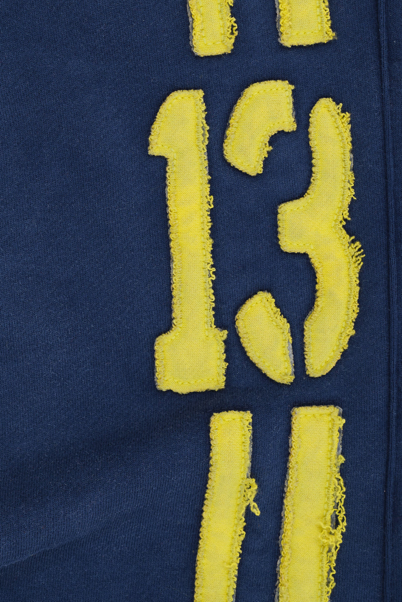13 Stripe Bootcut Jogger in Navy