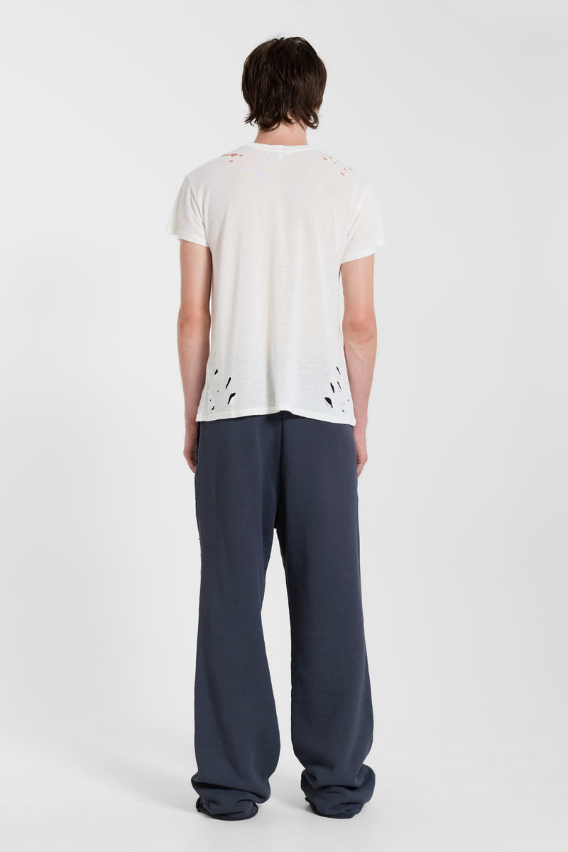 13 Stripe Bootcut Jogger in Charcoal