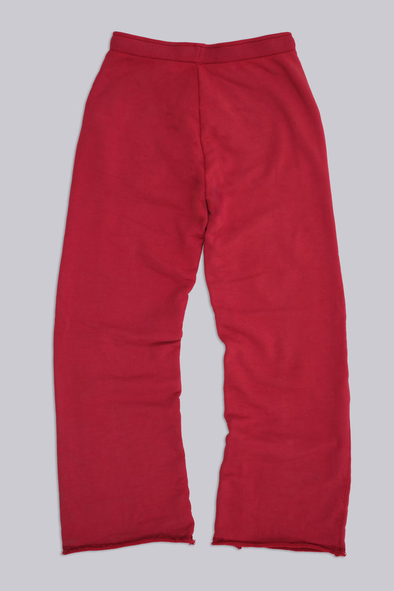 13 Stripe Bootcut Jogger in Red