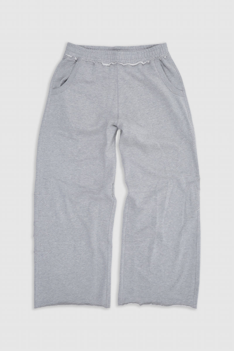 Star Appliqué Grey Marl Monster Joggers