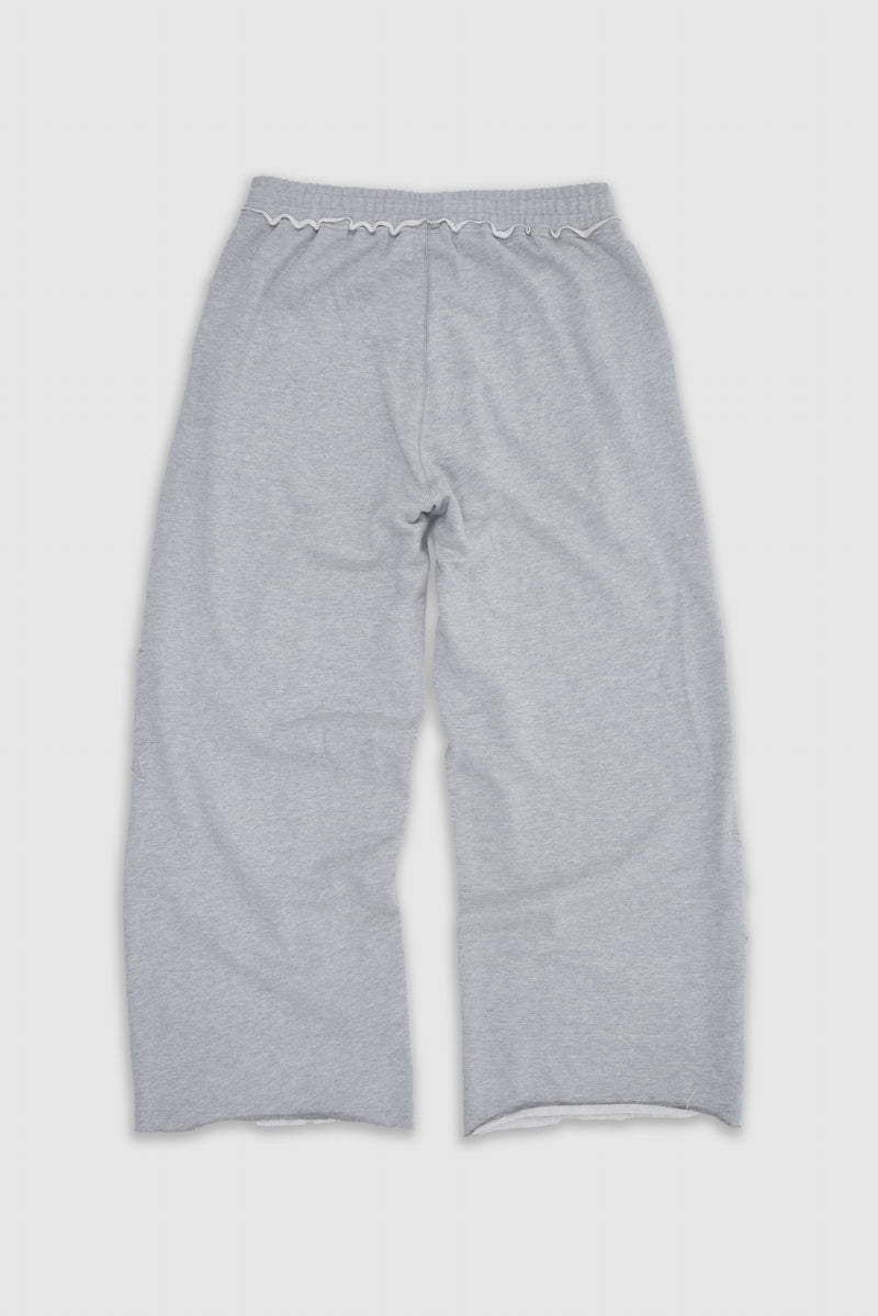 Star Appliqué Grey Marl Monster Joggers