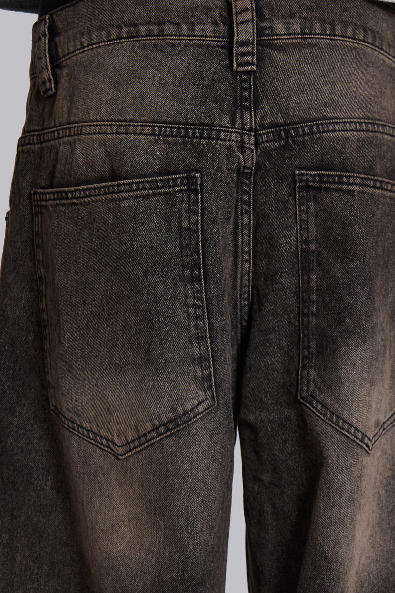 Shop Acid Brown Colossus Jeans | Jaded London | Clothing