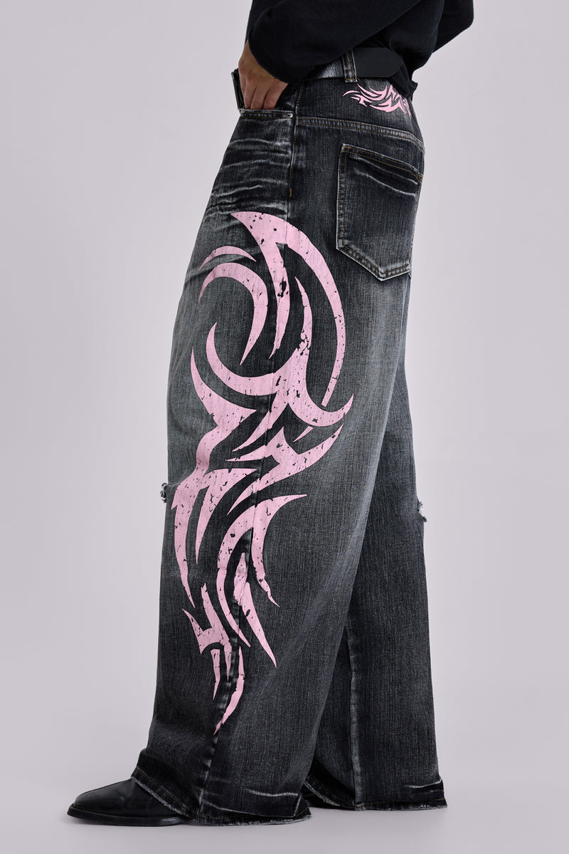 Pink Blade XL Colossus Jeans