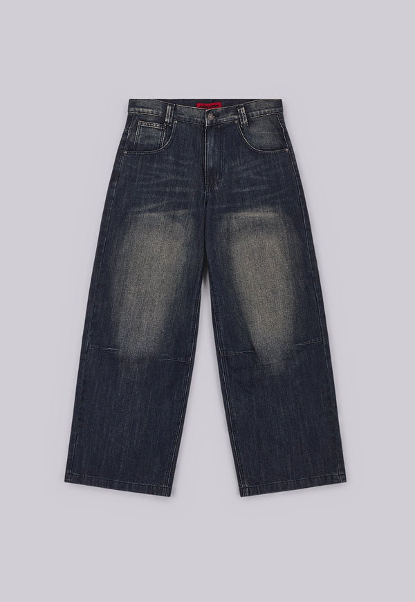 Mid Blue Slub Colossus Jeans