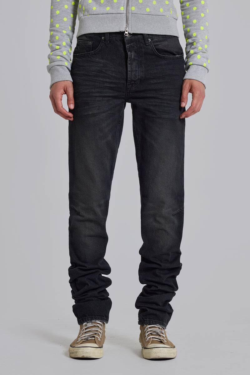 Washed Black Drain Jeans | Jaded London | Clothing
