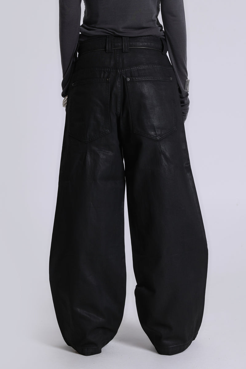 Coated Zip Colossus Jeans