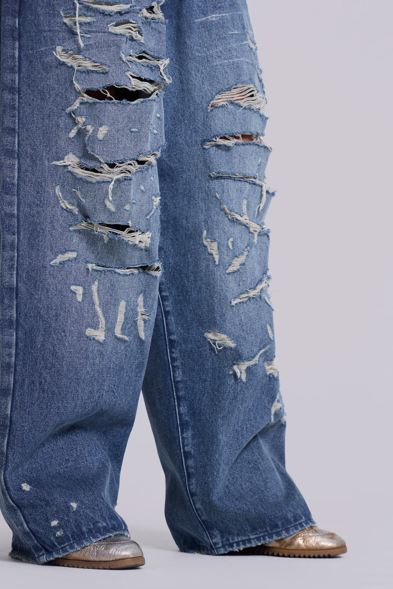 Destroyed XL Colossus Jeans