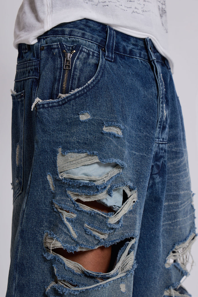 Destroyed XL Colossus Jeans