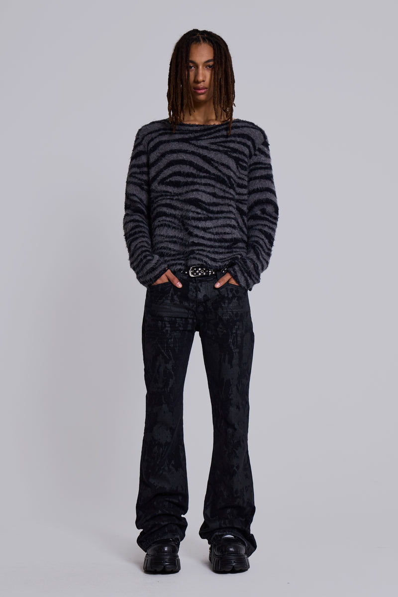 Wax Coated Drift Jeans