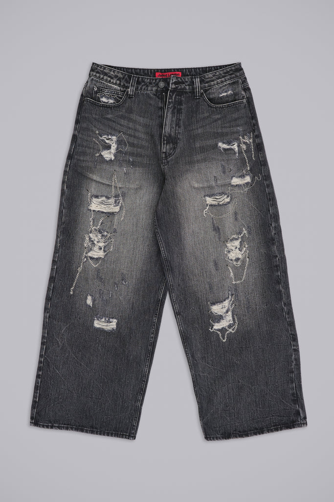 Chain Distressed XL Colossus Jeans