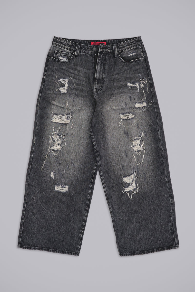 Chain Distressed XL Colossus Jeans