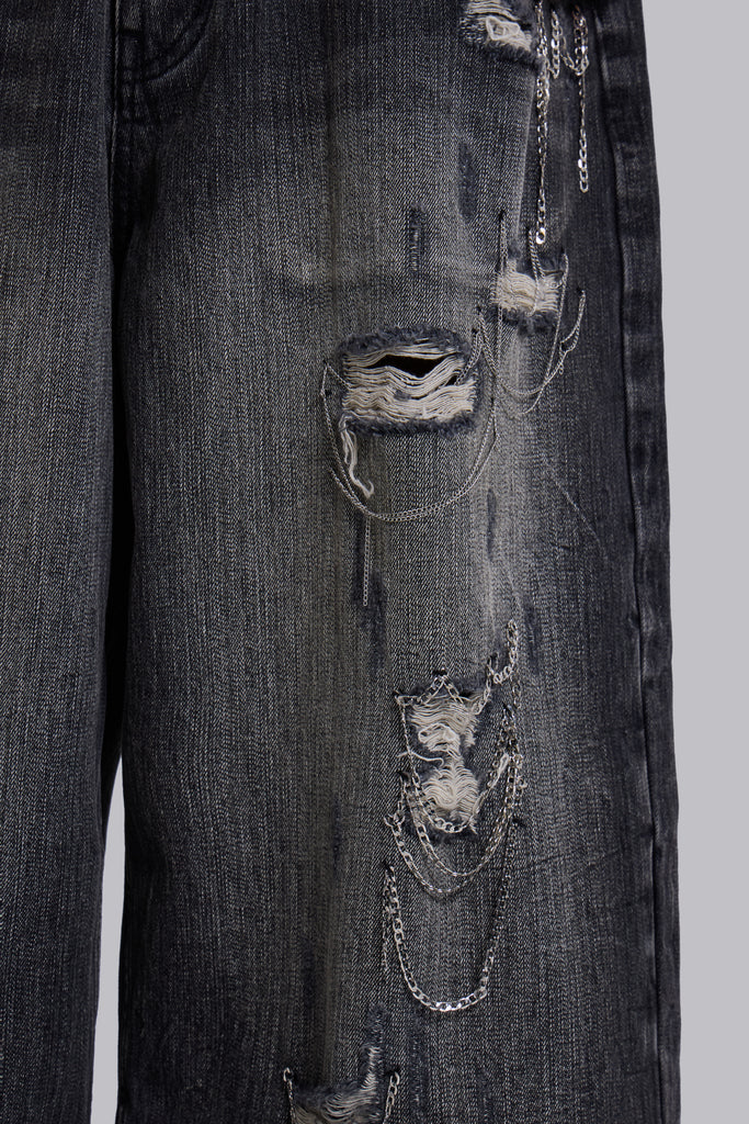 Chain Distressed XL Colossus Jeans