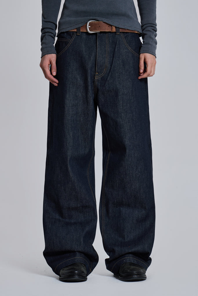 Indigo Axis Jeans | Jaded London | Clothing