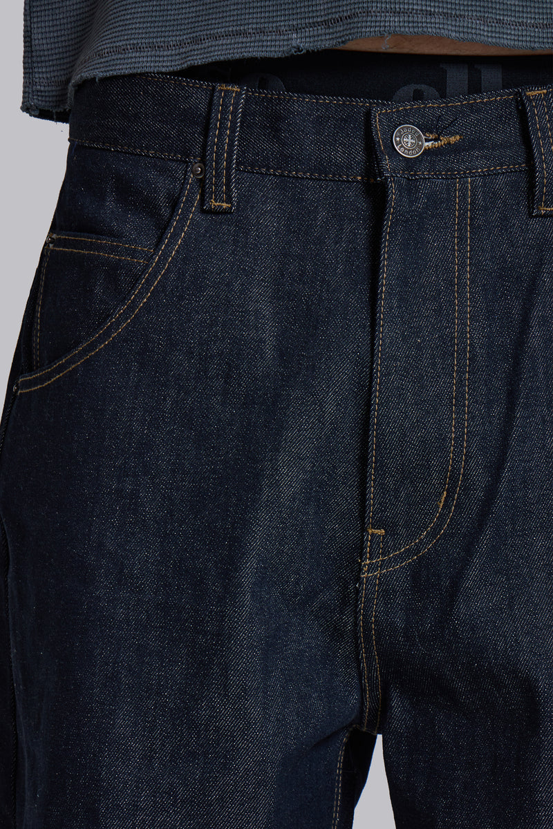 Indigo Axis Jeans | Jaded London | Clothing
