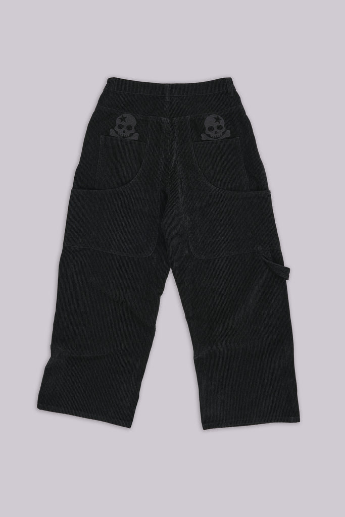 Black Skull XL Cord Colossus Jeans