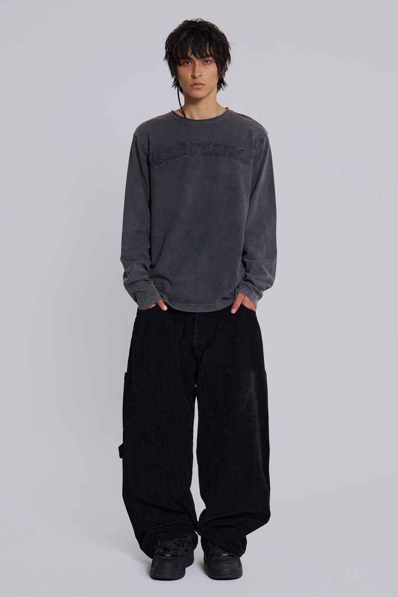 Black Skull XL Cord Colossus Jeans