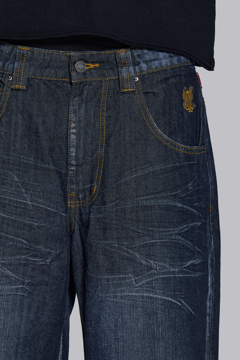 Union Jack Indigo Colossus Jeans