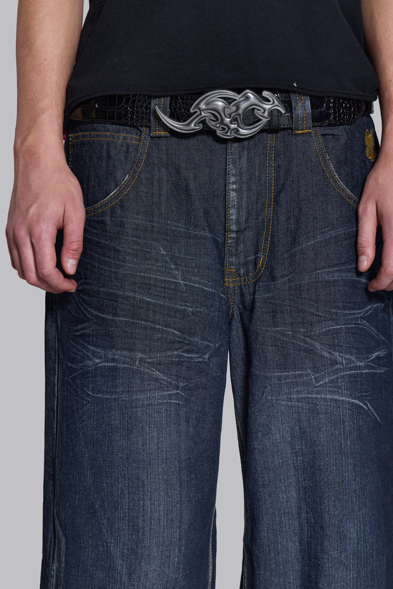 Union Jack Indigo Colossus Jeans
